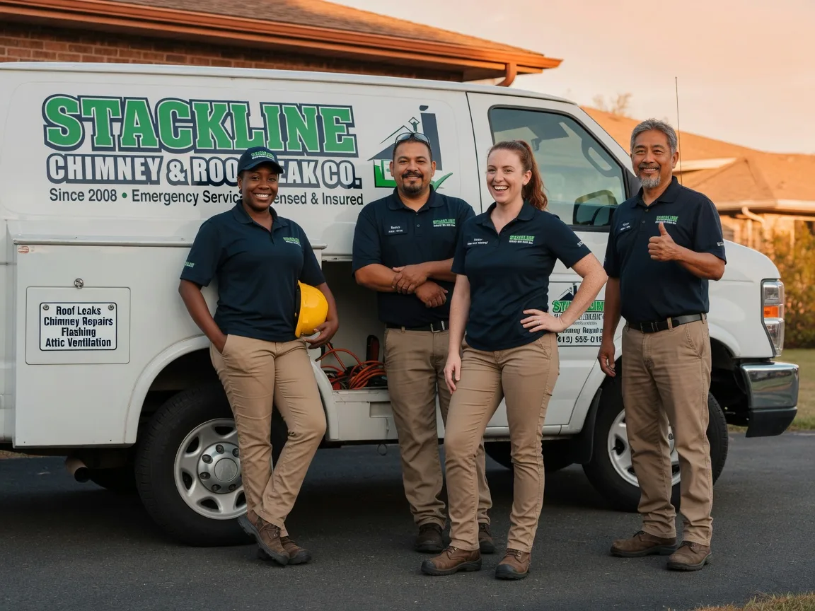 Chimney flashing repair company in Winchester, OH